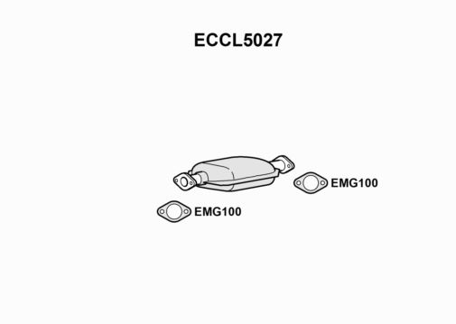 CATALYST - EUROFLO ENGLAND ECCL5027 EF
