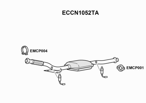 CATALYST - EUROFLO ENGLAND ECCN1052TA