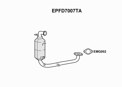 DPF - EUROFLO ENGLAND EPFD7007TA EF
