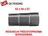 3 STEP REDUCTION W52-54-57 130MM STAINLESS STEEL - GK TRADING POLAND 108-352