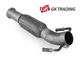 EXHAUST PIPE PEUGEOT 406 2.0 HDI - GK TRADING POLAND 123-406