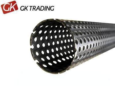 PERFORATED PIPE  Z40,0 X S1,5MM AL 1M - GK TRADING POLAND 129-240