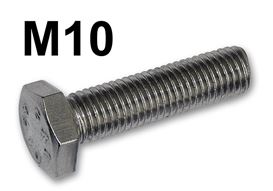 BOLT M10 X 1,50 X 35MM STAINLESS STEEL PE£EN - GK TRADING POLAND 133-001