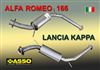 MUFFLER LANCIA KAPPA S.98- 2.0-3.0 V6 - ASSO ITALY 24.6034 ASSO