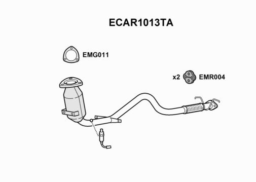 CATALYST - EUROFLO ENGLAND ECAR1013TA