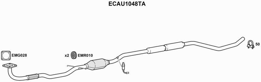 CATALYST - EUROFLO ENGLAND ECAU1048TA EF