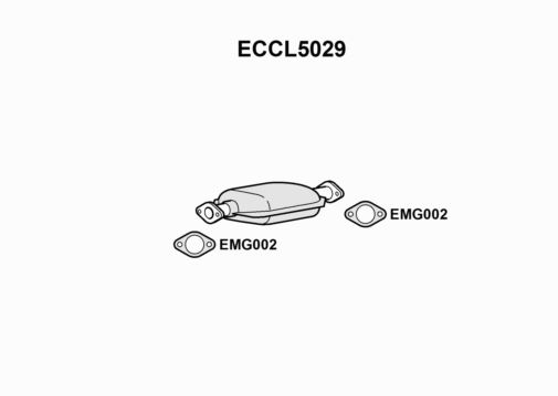CATALYST - EUROFLO ENGLAND ECCL5029TA EF