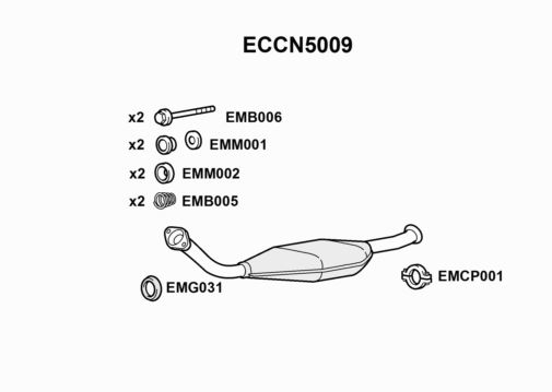 CATALYST - EUROFLO ENGLAND ECCN5009