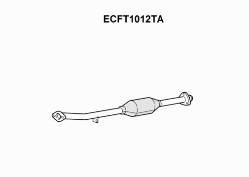 (R103) FRONT PIPE & CATALYST -  ECFT1012TA