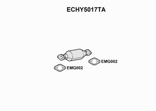 (R103) CATALYST KIA SPORTAGE -  ECHY5017TA