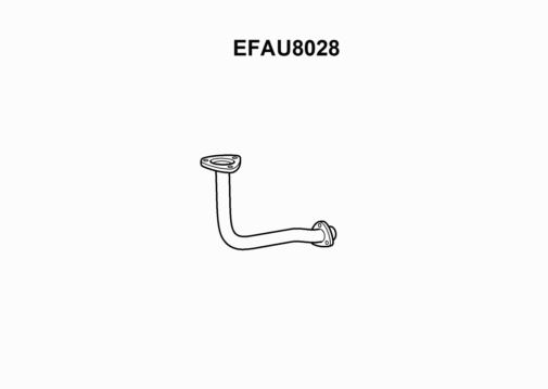 EXHAUST PIPE - EUROFLO ENGLAND EFAU8028