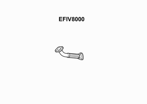 EXHAUST PIPE - EUROFLO ENGLAND EFIV8000