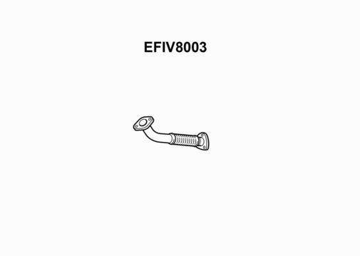 FRONT PIPE IVECO DAILY 2.3/3.0 06-10 -  EFIV8003
