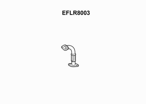 EXHAUST PIPE - EUROFLO ENGLAND EFLR8003 EF