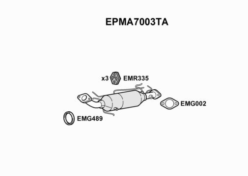DPF - EUROFLO ENGLAND EPMA7003TA EF