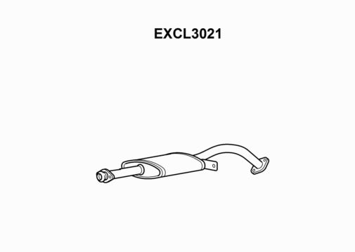 MUFFLER - EUROFLO ENGLAND EXCL3021 EF