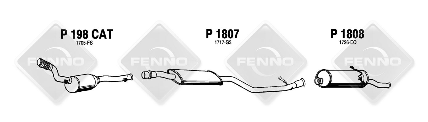 TŁUMIK - FENNOSTEEL FINLAND P1808