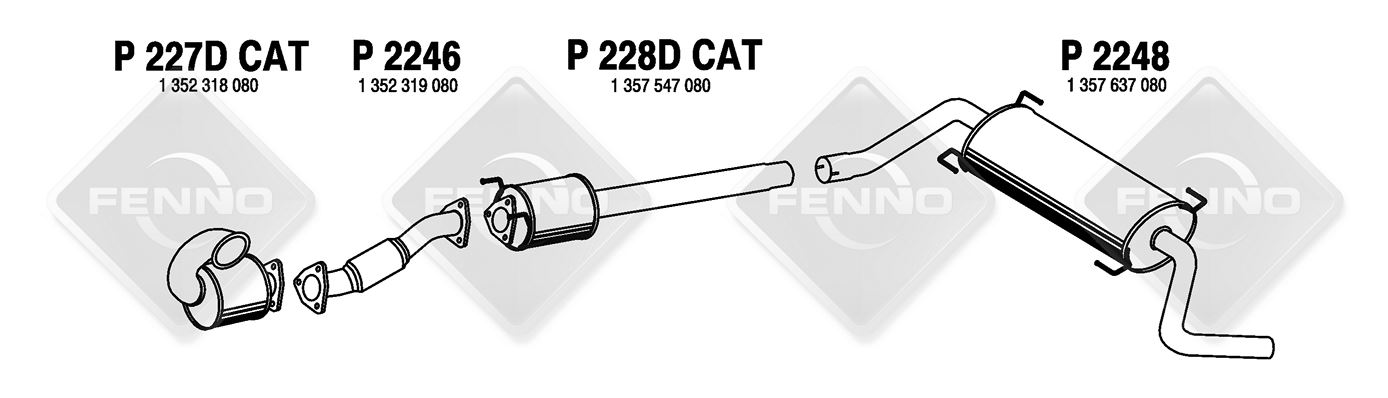 CATALYST - FENNOSTEEL FINLAND P228DCAT