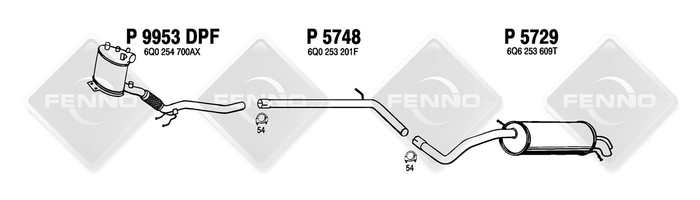 DPF - FENNOSTEEL FINLAND P9953DPF